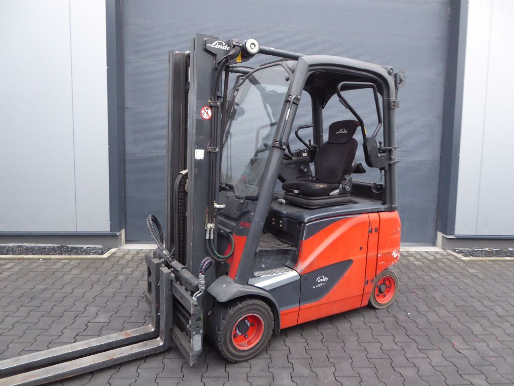 Linde E20PH-02 Elektro 4 Rad-Stapler www.sks-stapler.at