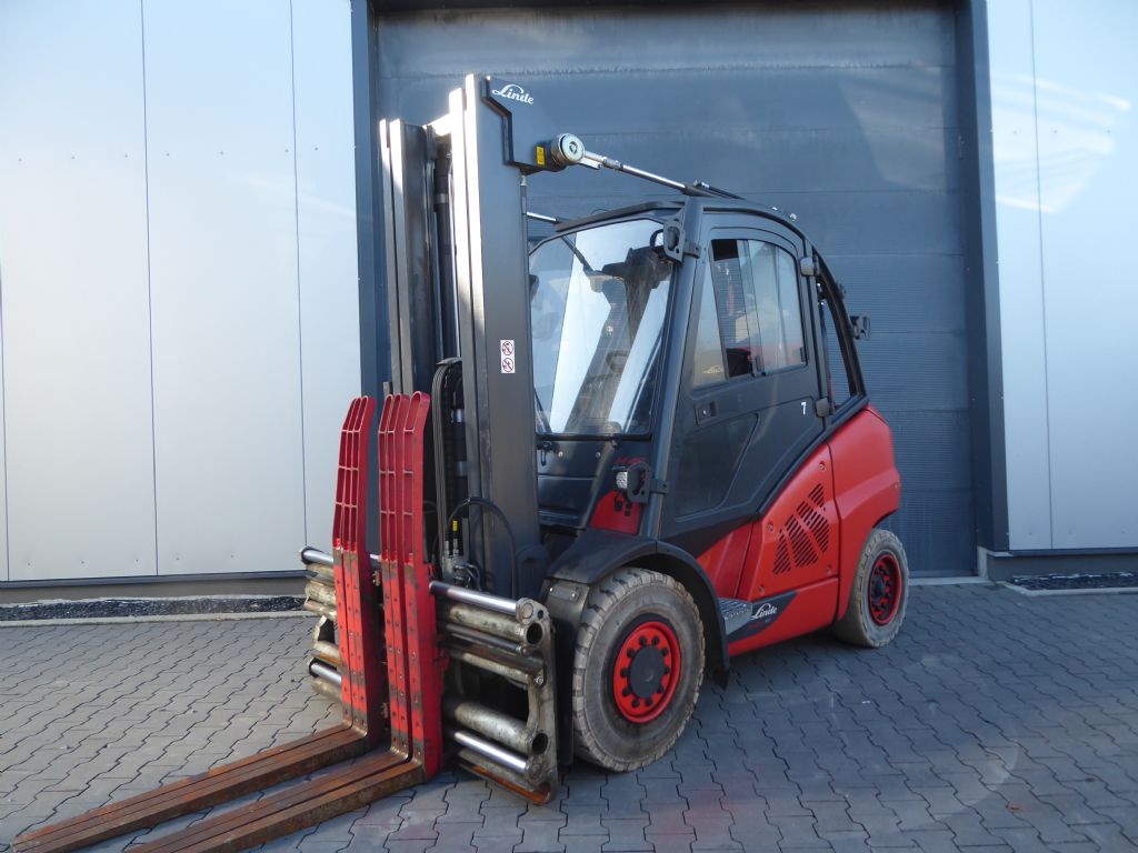 Linde H45T-02 Treibgasstapler www.zeidlerstapler.at