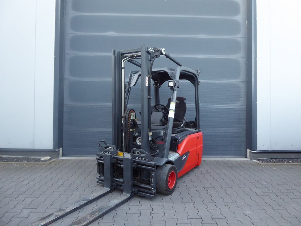 Linde E20L-02 Elektro 4 Rad-Stapler www.sks-stapler.at