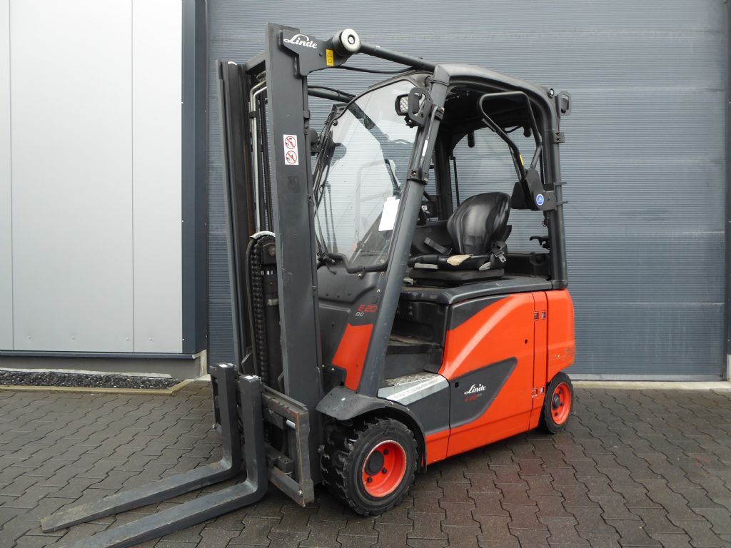 Linde E20PH-02 Elektro 4 Rad-Stapler www.sks-stapler.at