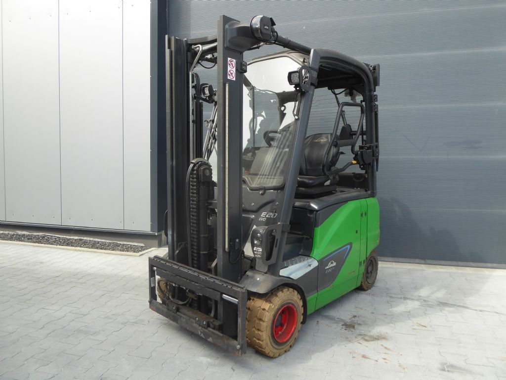 Linde E20PH-02 Elektro 4 Rad-Stapler www.sks-stapler.at