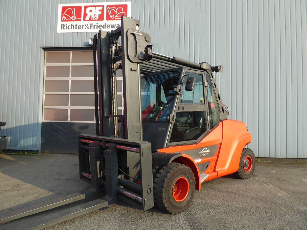 Linde H80T-03/1100 Treibgasstapler www.rf-stapler.de