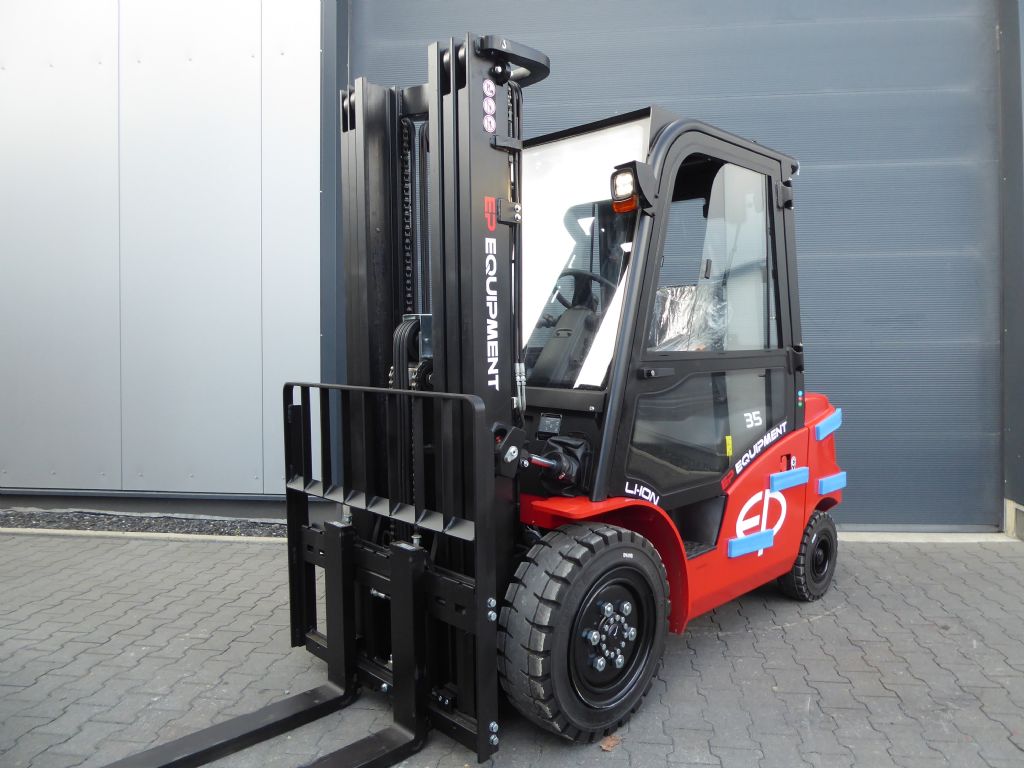 EP EP Equipment EFL353 Elektro 4 Rad-Stapler www.rf-stapler.de