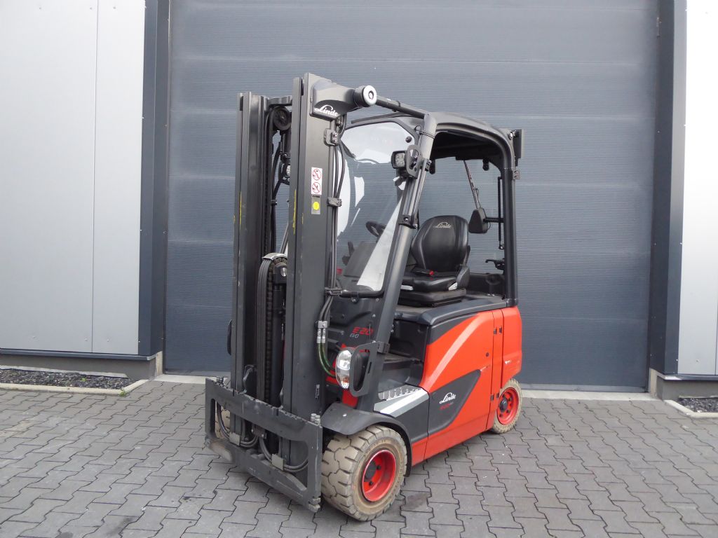 Linde E20PH-02 Elektro 4 Rad-Stapler www.sks-stapler.at