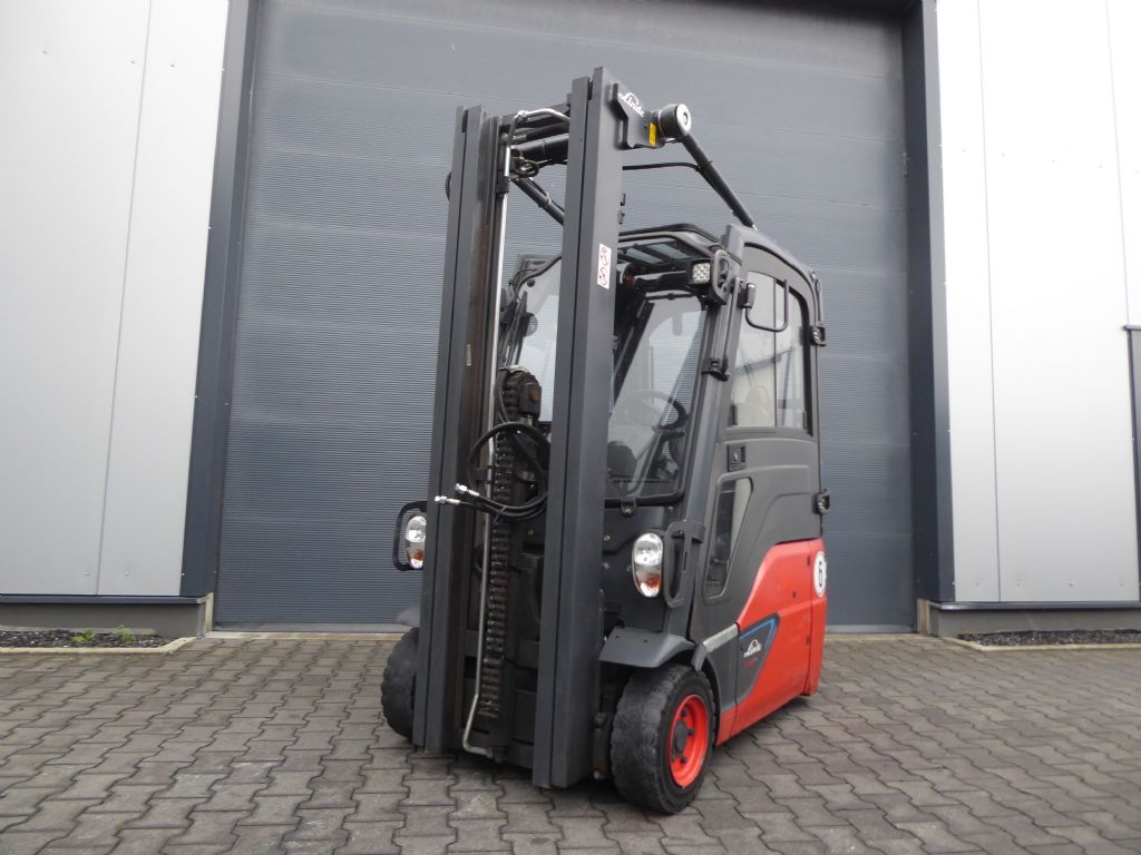 Linde E16-02 Elektro 3 Rad-Stapler www.stapler-wiener.at Linde E16-02 Elektro 3 Rad-Stapler www.stapler-wiener.at