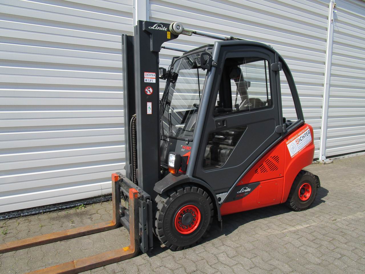 Linde H 30 D-02  393 Dieselstapler www.richter-gabelstapler.de