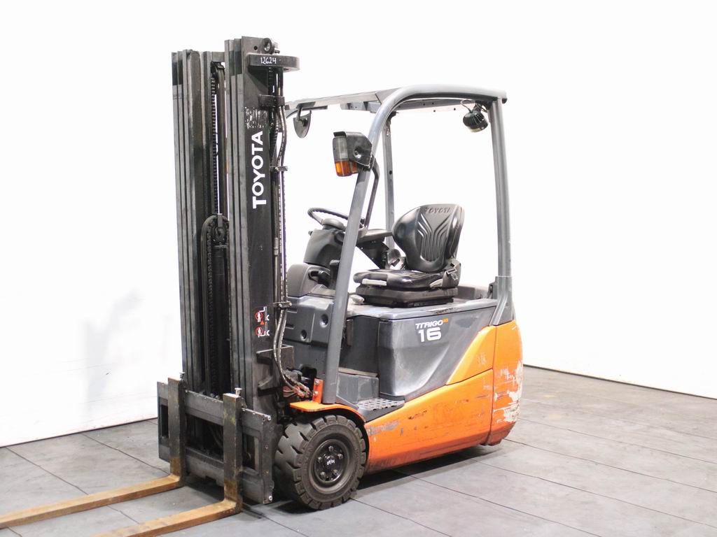 Toyota 8 FBEKT 16 Elektro 3 Rad-Stapler www.richter-gabelstapler.de Toyota 8 FBEKT 16 Elektro 3 Rad-Stapler www.richter-gabelstapler.de
