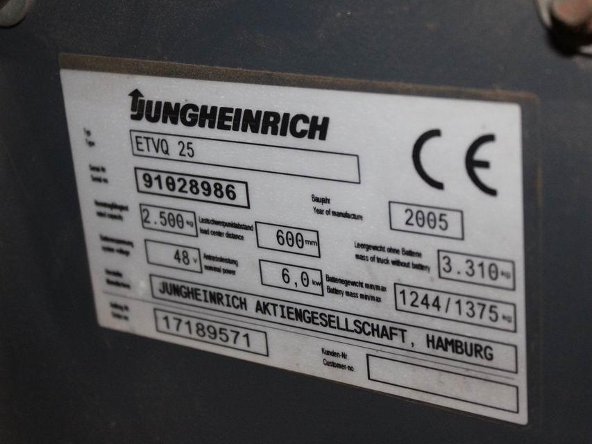 Jungheinrich ETV-Q 25 MP G150-680DZ Vierwege Schubmaststapler www.richter-gabelstapler.de