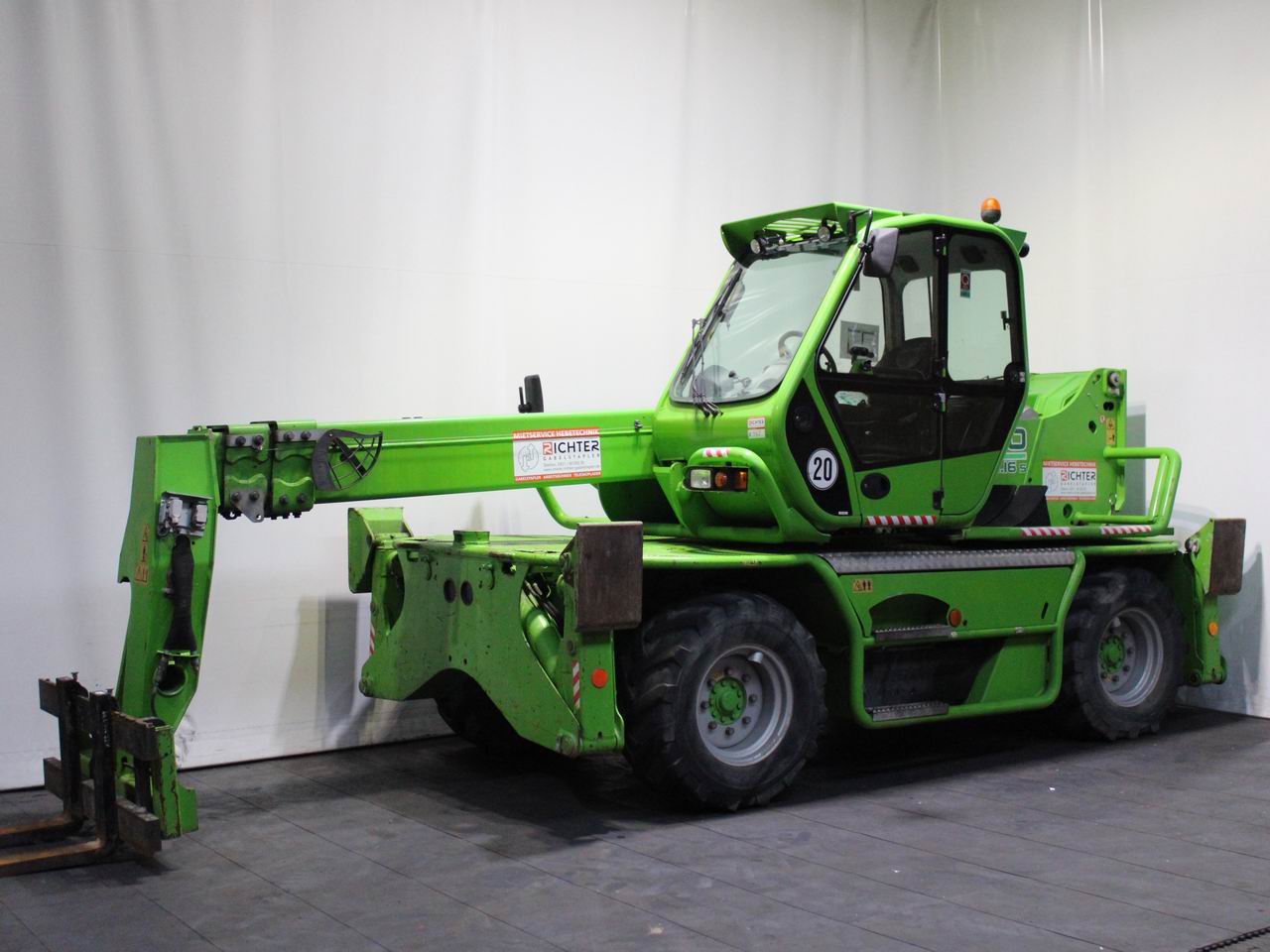 Merlo ROTO 38.16 S Telehandler rotating www.richter-gabelstapler.de