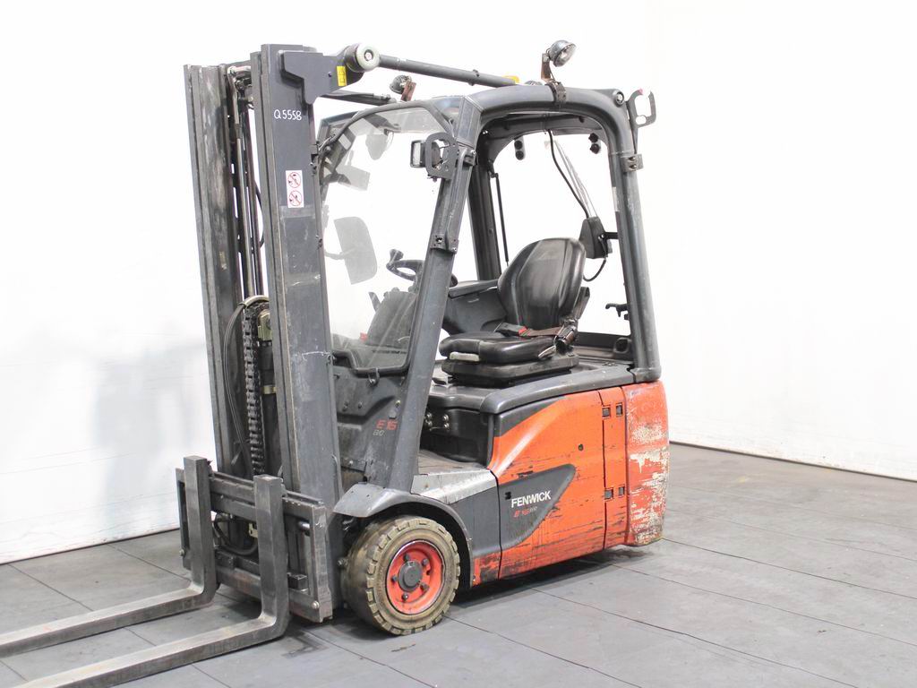 Linde E 16 C-02  386 Elektrische 3-wieler www.richter-gabelstapler.de