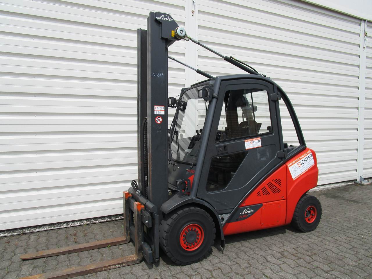 Linde H 30 D-02  393 Dieselstapler www.richter-gabelstapler.de