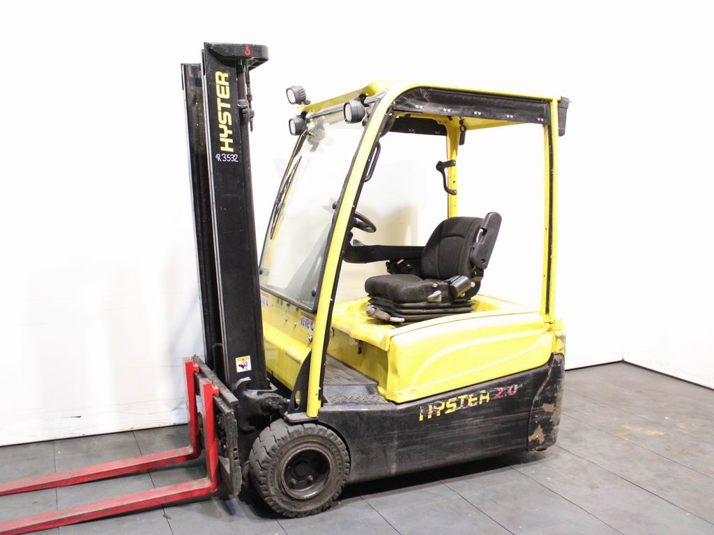 Hyster J 2.00 XNT LWB Elektro 4 Rad-Stapler www.richter-gabelstapler.de