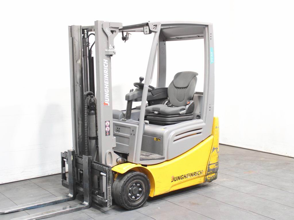 Jungheinrich EFG 215 SP GE 80-290 ZZ Electric 3-wheel forklift www.richter-gabelstapler.de