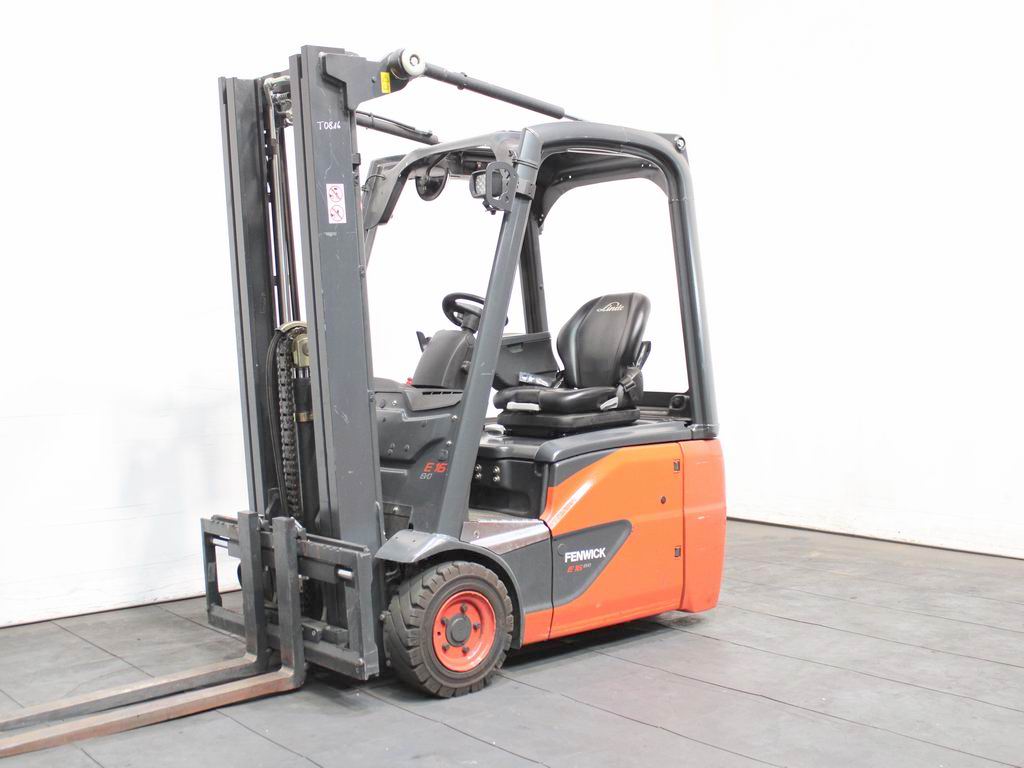 Linde E 16 C-02 386 Elektrische 3-wieler www.richter-gabelstapler.de