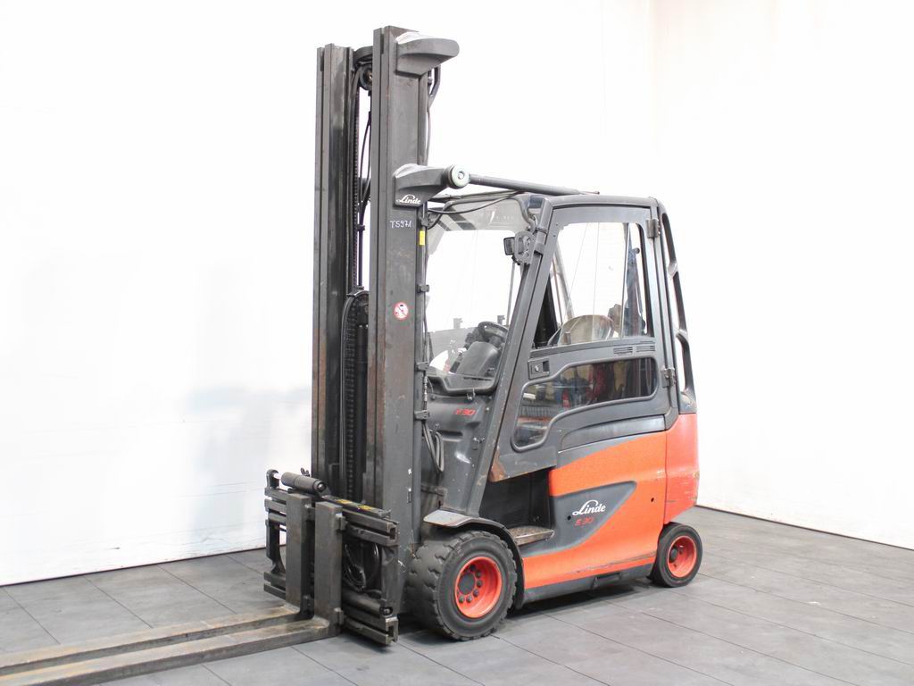 Linde E 30 H-01/600  387 Elettrico 4 ruote www.richter-gabelstapler.de