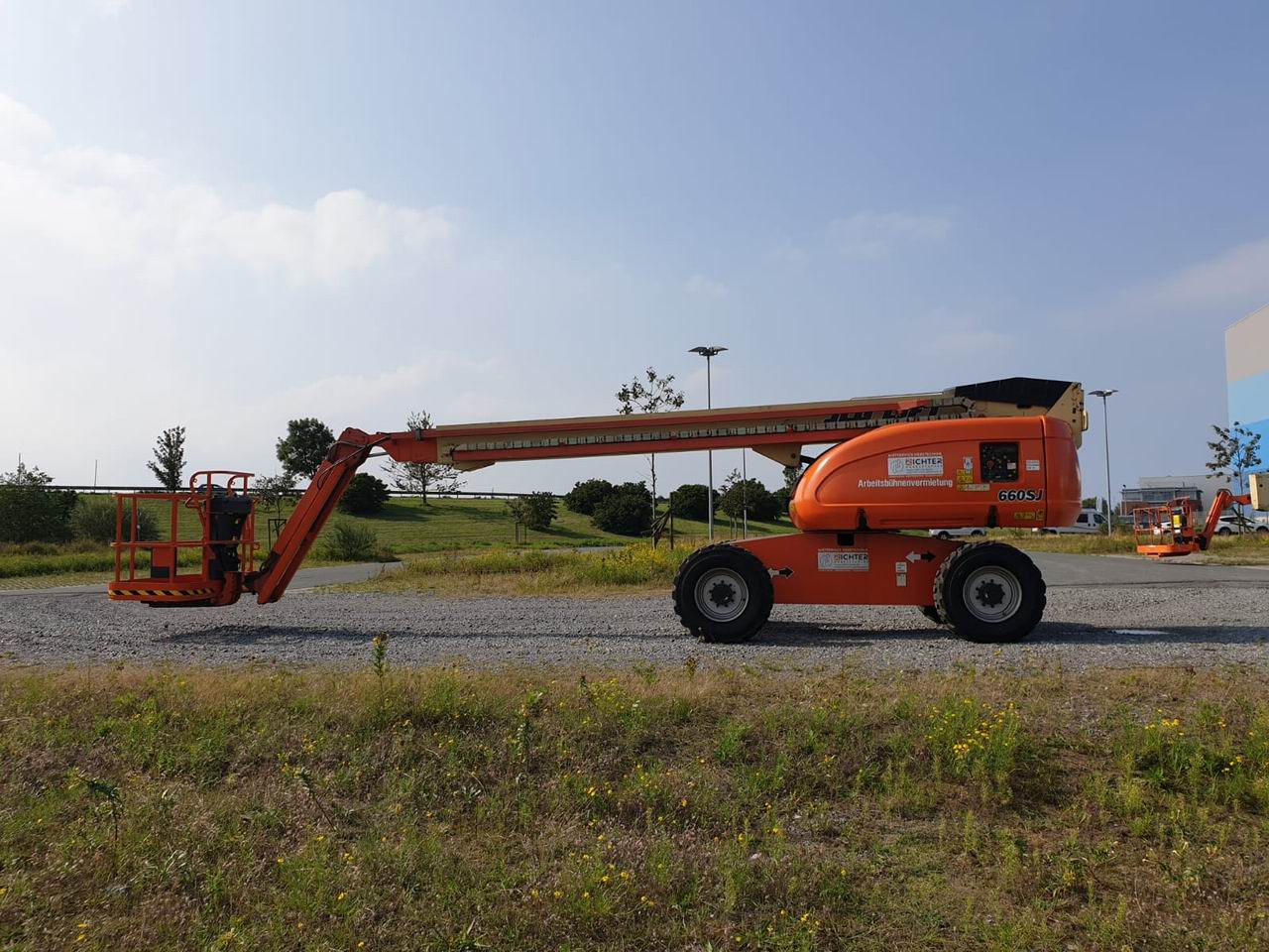 JLG 660SJ Teleskoparbeitsb�hne www.richter-gabelstapler.de