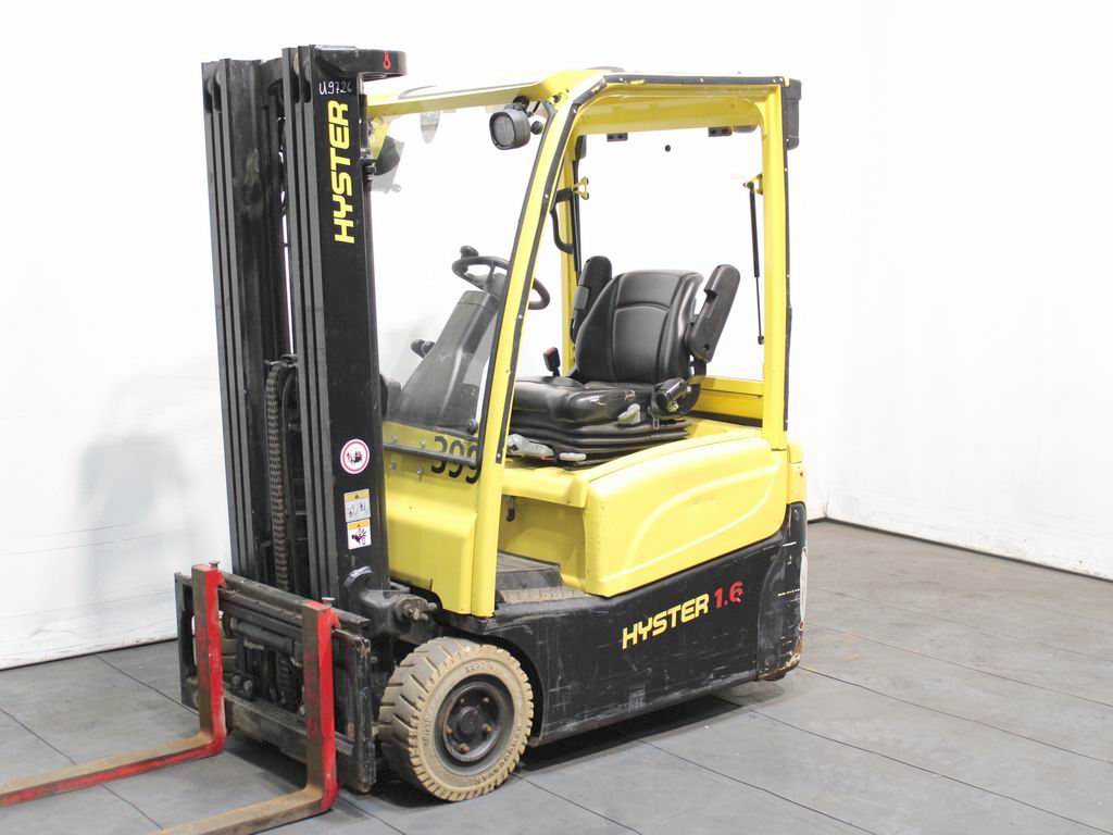 Hyster J 1.6 XNT  SWB Elektro 3 Rad-Stapler www.richter-gabelstapler.de
