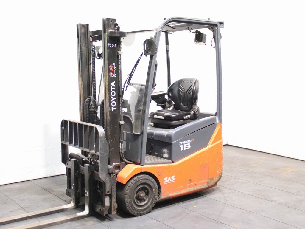 Toyota 7 FBEST 15 Elektro 3 Rad-Stapler www.richter-gabelstapler.de