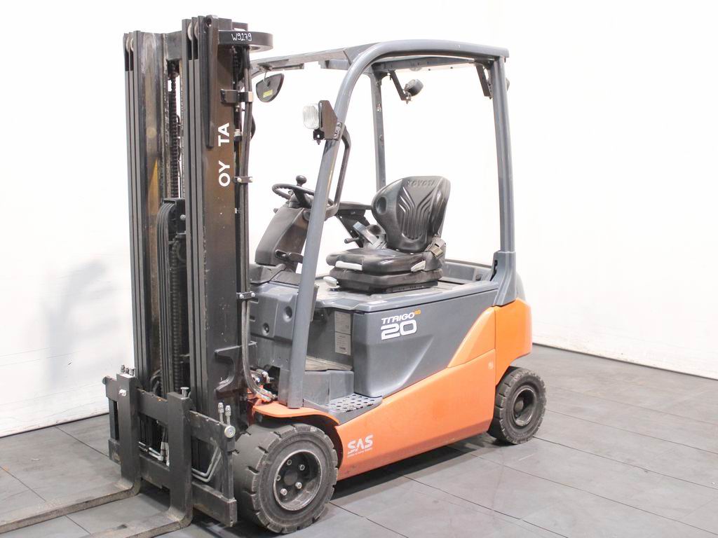 Toyota 8 FBMT 20 Elektro 4 Rad-Stapler www.richter-gabelstapler.de