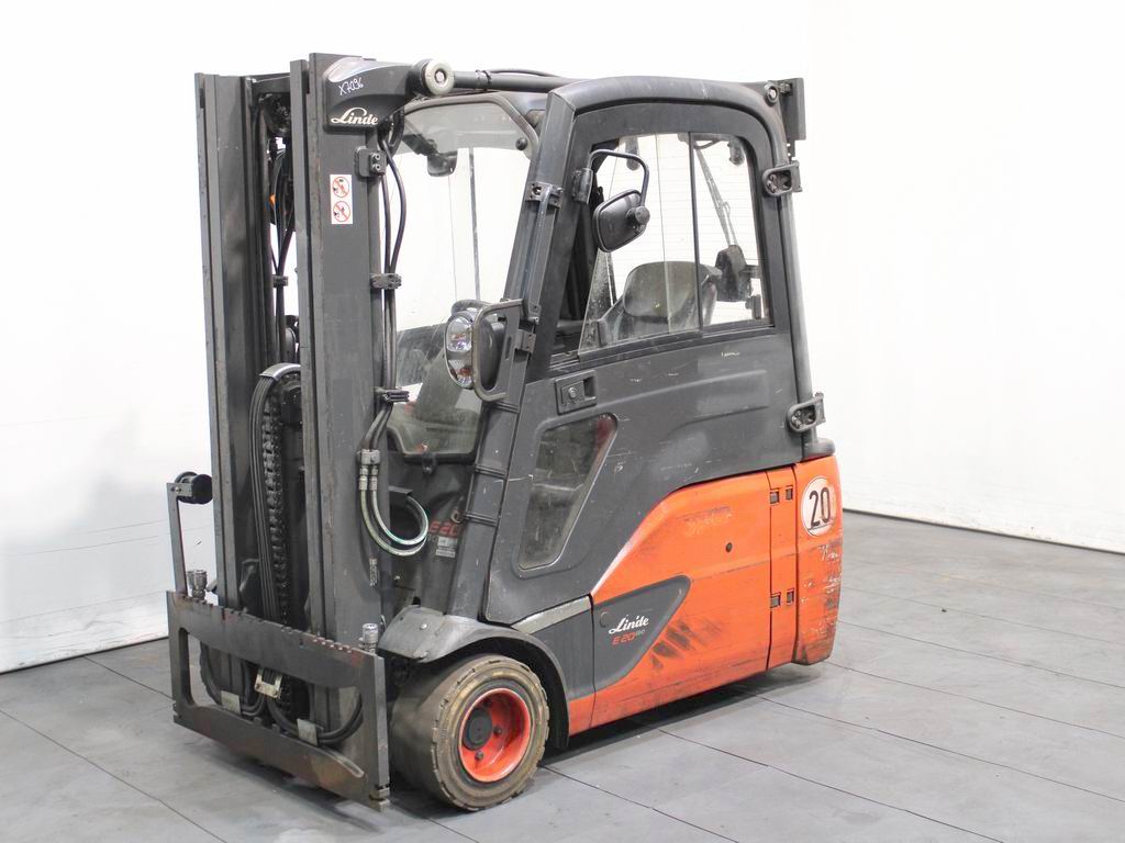 Linde E 20 L-02  386 Elctrica de 3 ruedas www.richter-gabelstapler.de