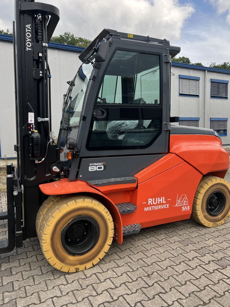 Toyota 9FBH80T Mietstapler 8 Tonen  Elektro 4 Rad-Stapler www.mr-staplerservice.de