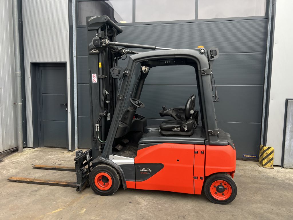Linde E20PL 02 EVO Triplex ZVG Elektro 4 Rad-Stapler www.mr-staplerservice.de