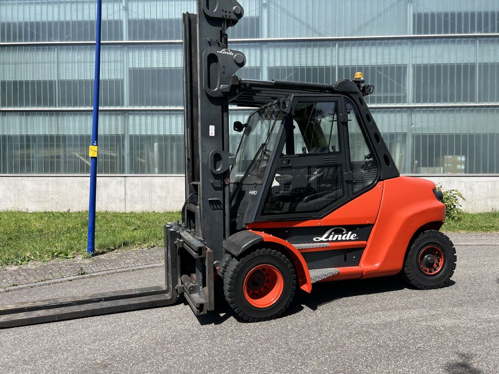 Linde H80D-02 900 ZVG  Dieselstapler www.mr-staplerservice.de