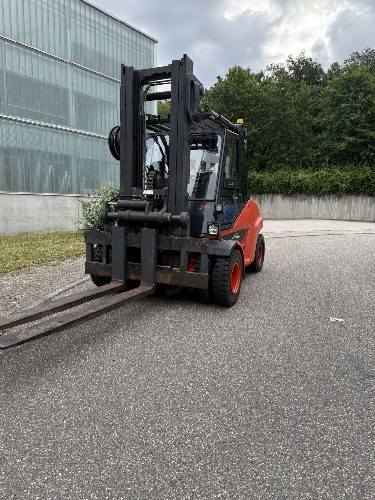 Linde H80D-03/900-396-EVO Triplex  Dieselstapler www.mr-staplerservice.de