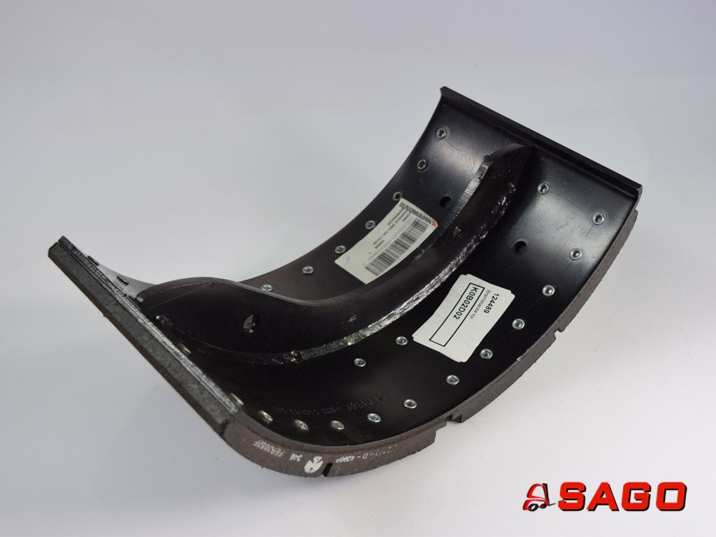 Baumann-124489 Bremsbacke kpl.-Bremsen und Kabel-www.gabelstapler-hamburg.de
