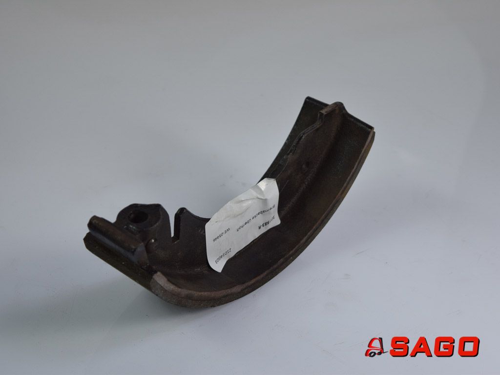 Baumann-107383-R Bremsbacke berholt-Bremsen und Kabel-www.gabelstapler-hamburg.de