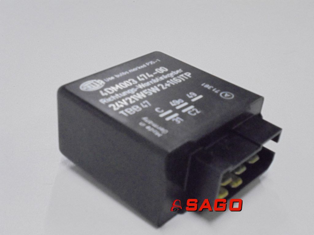 *Sonstige-HELLA RELAY 65238142 4DM003474-00 24V21W5W TBB47-Elektrik-www.gabelstapler-hamburg.de
