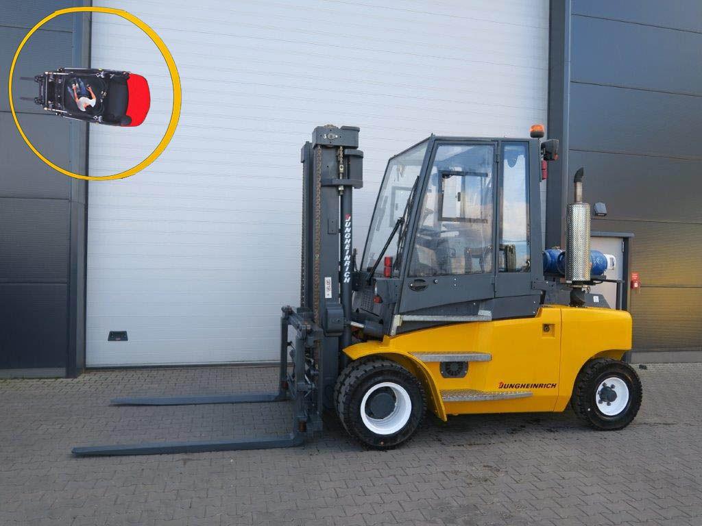 Jungheinrich Dan Truck Power+ 987 - Drehsitz Treibgasstapler www.burgstaller.cc