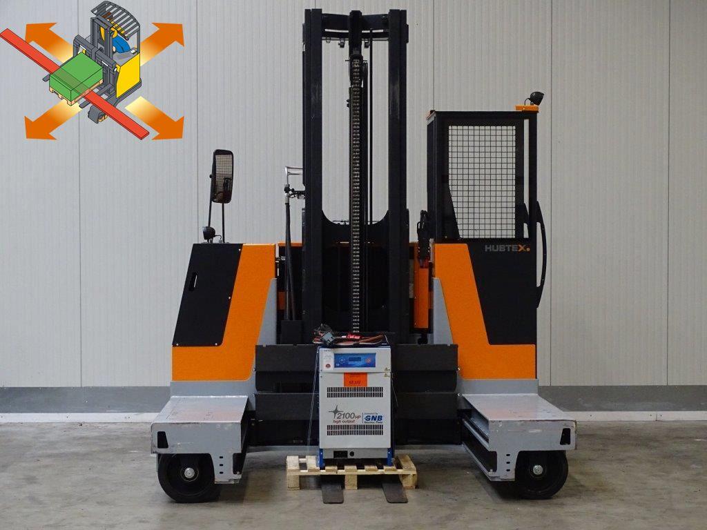 Hubtex-DS27 - 299 mth - NEUE BATTERIE-Vierwege Seitenstapler-http://www.sago-online.com