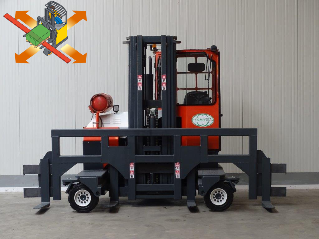 Combilift-C3500 / Amlift C35 - TRIPLEX-Vierwege Seitenstapler-http://www.sago-online.com