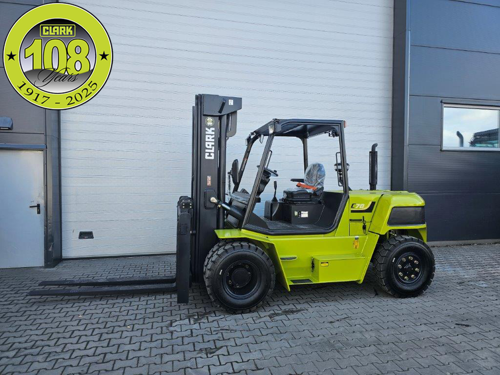 Clark-C70D - NEU - DIESEL KUBOTA - TRIPLEX-Dieselstapler-http://www.sago-online.com