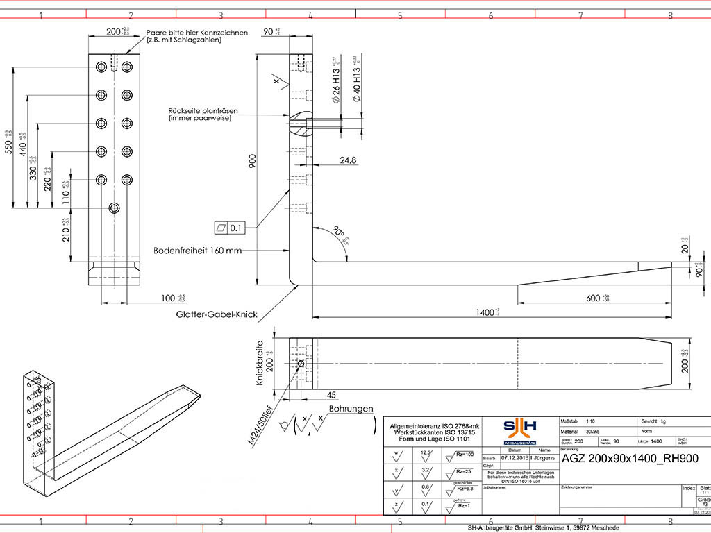 *Sonstige SH P1-ZVWS10.0 Zinkenverstellgert www.burgstaller.cc