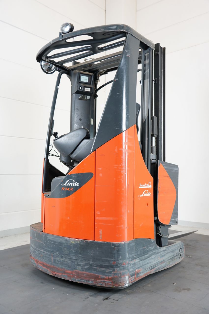 Linde-R 14 XH 116-03-Schubmaststapler www.gebraucht-stapler.de