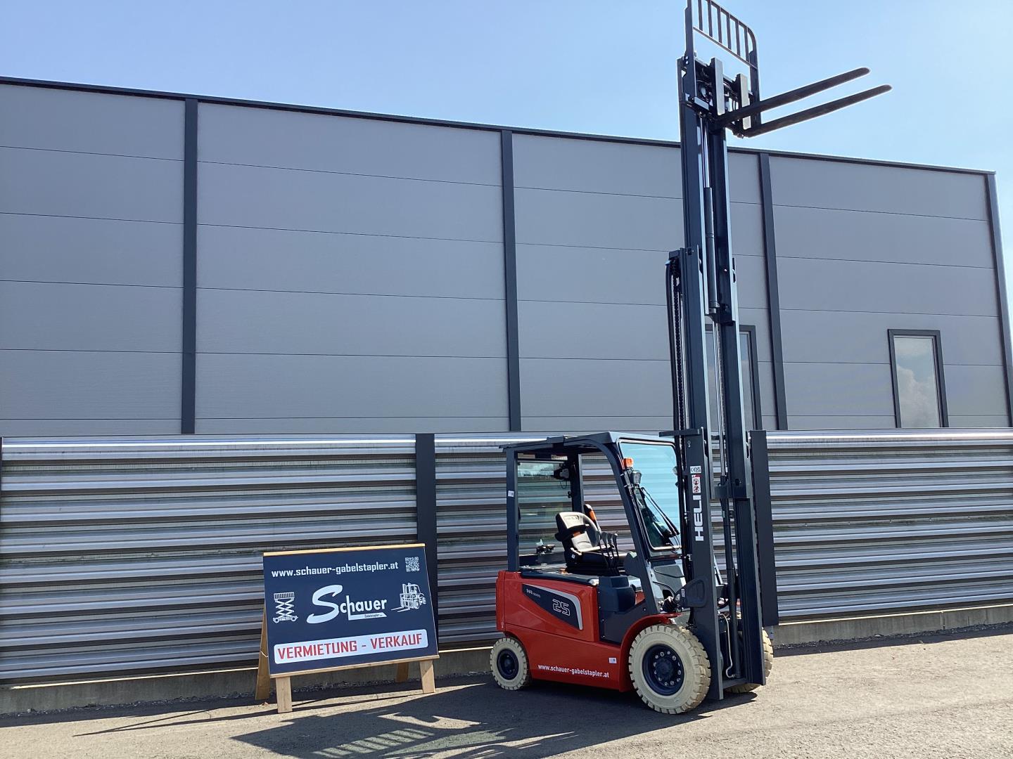 Heli CPD25-A3H4-M Elektro 4 Rad-Stapler www.schauer-gabelstapler.at