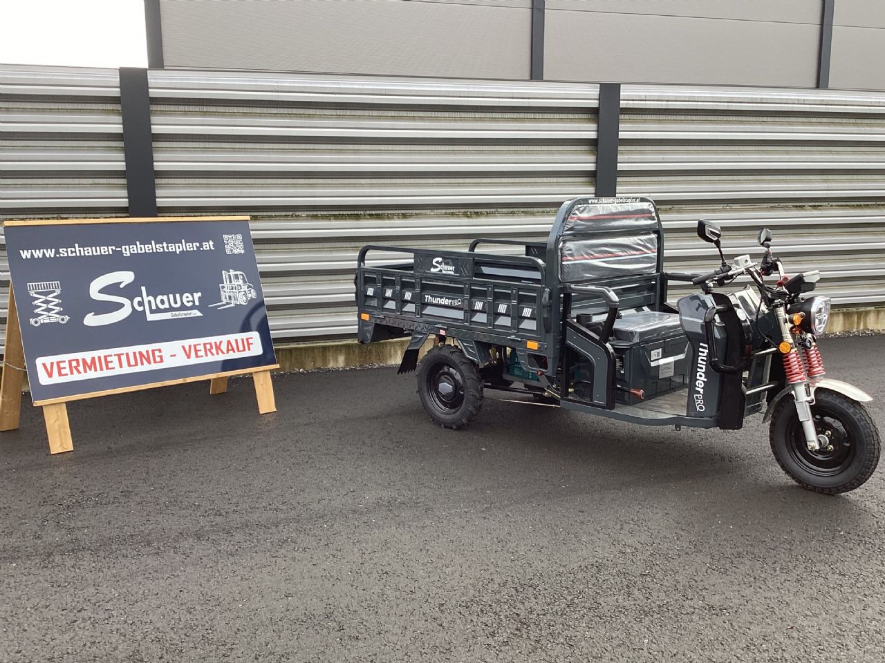  Elektro-Lastenrad Thunder PRO Standard www.schauer-gabelstapler.at