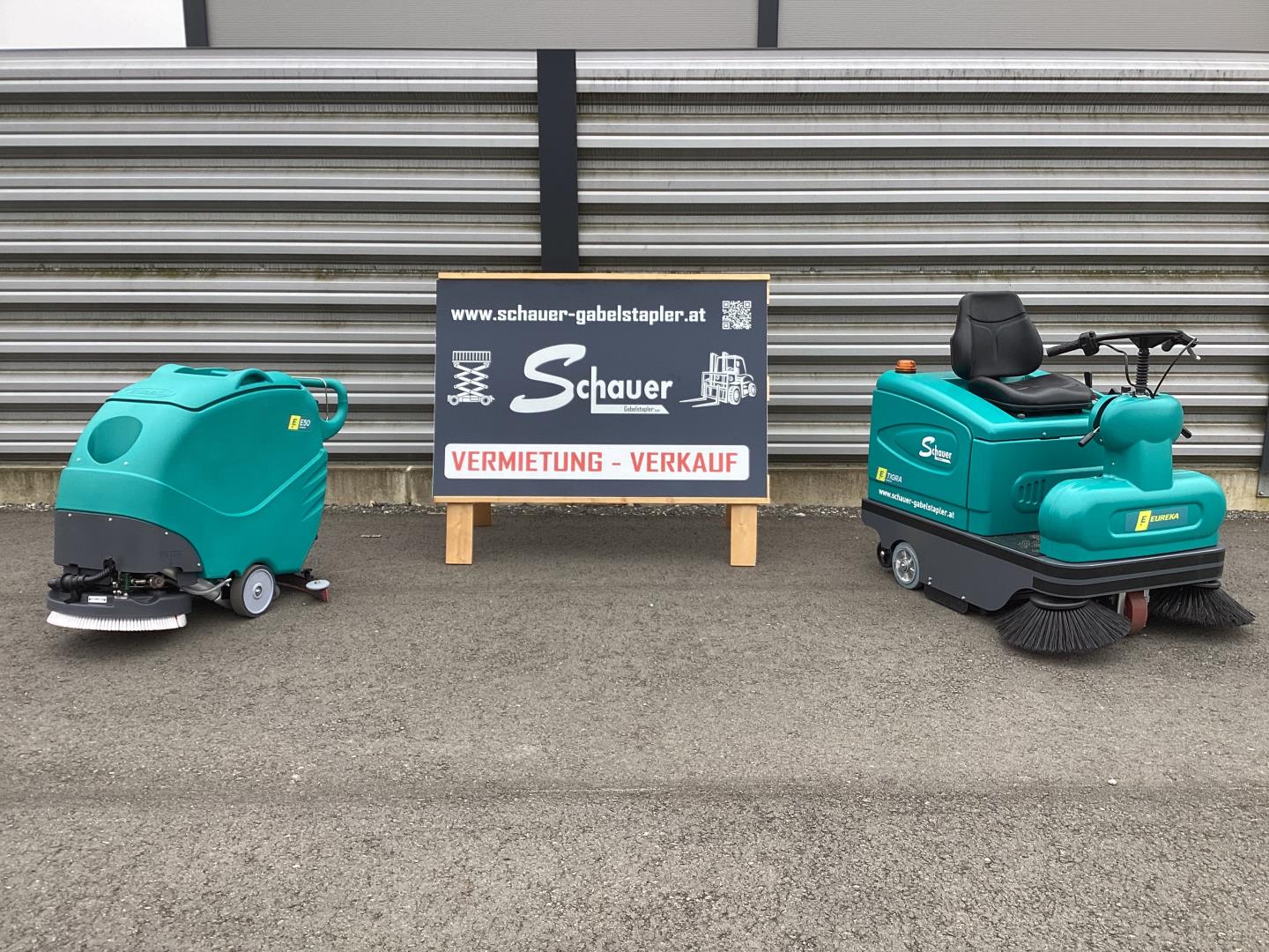 Eureka TIGRA EB Kehrsaugmaschine www.schauer-gabelstapler.at