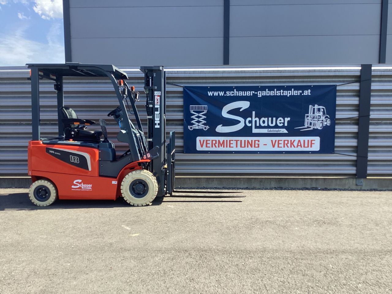 Heli CPD18-A3H4-M Elektro 4 Rad-Stapler www.schauer-gabelstapler.at