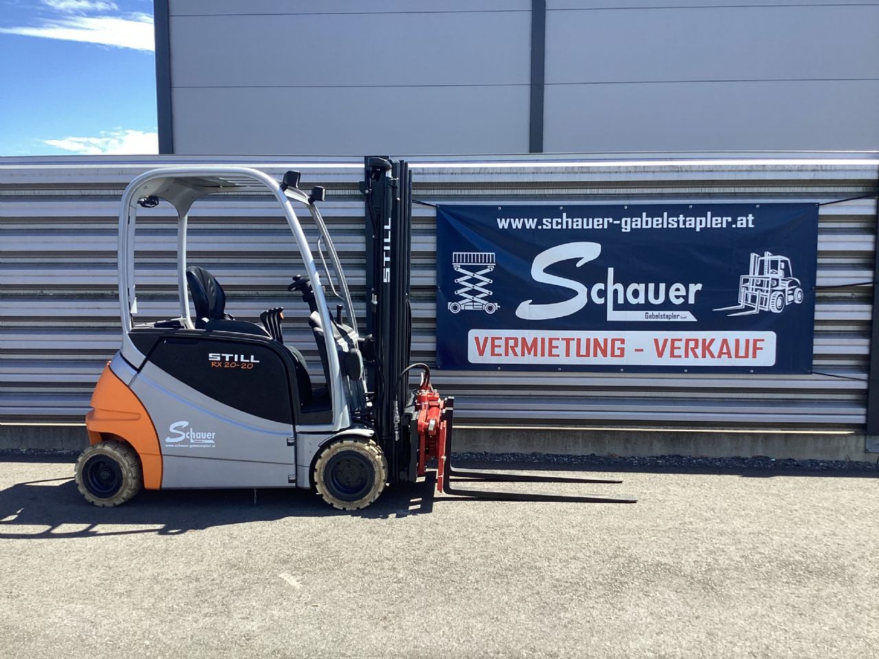 Still RX 20-20 P Elektro 4 Rad-Stapler www.schauer-gabelstapler.at