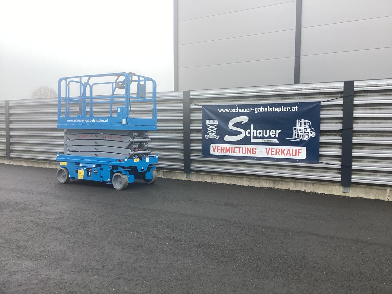 Genie GS3246 E-Drive Scherenarbeitsbhne www.schauer-gabelstapler.at