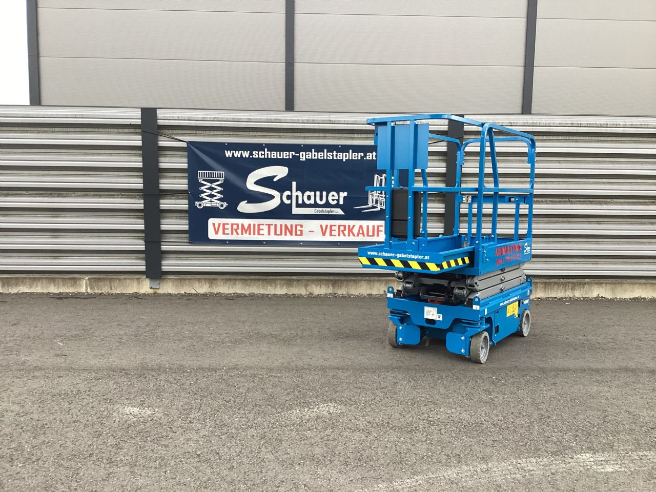 Genie GS1432m Scherenarbeitsbhne www.schauer-gabelstapler.at