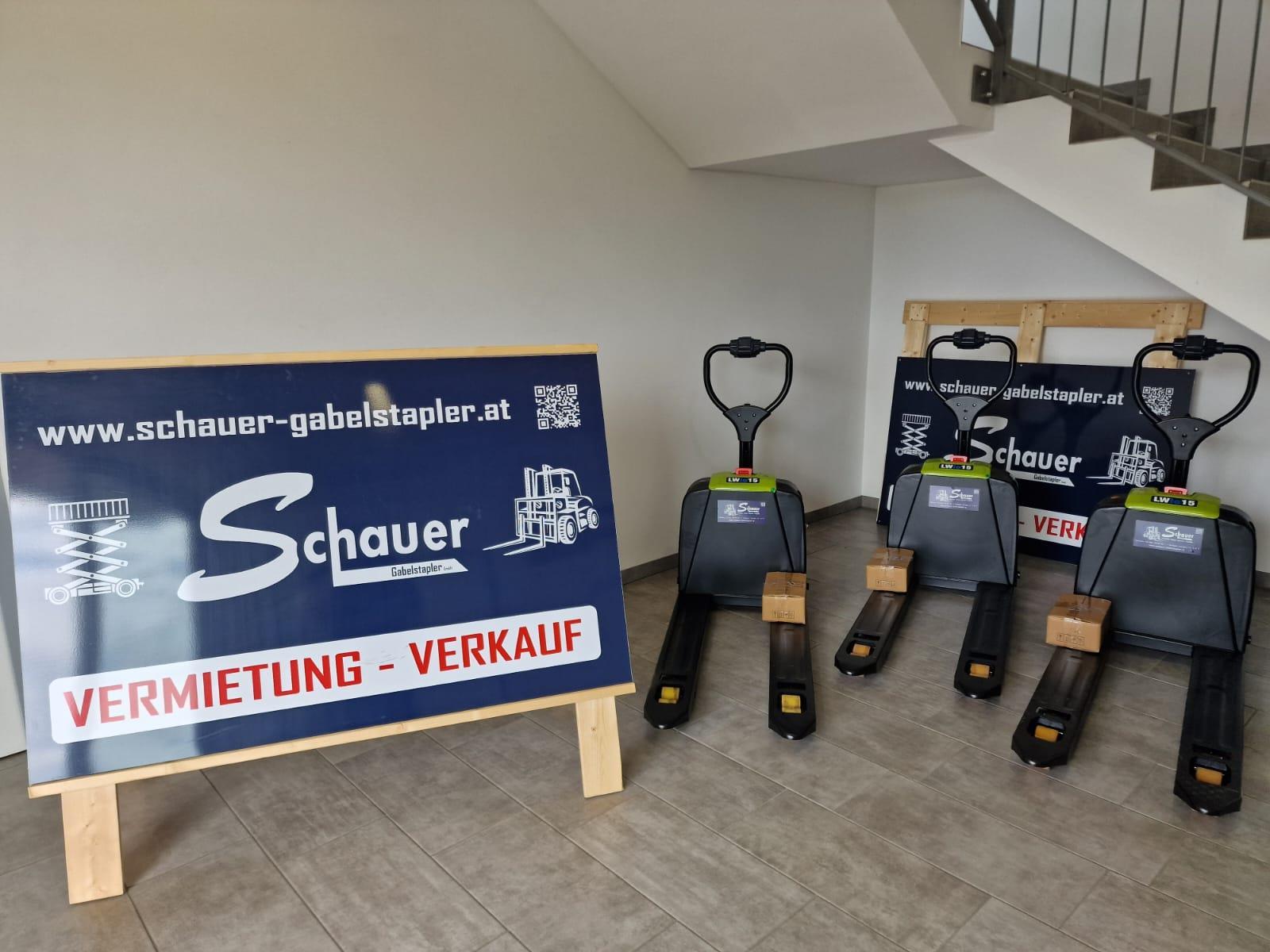 Clark LWio15 inkl. seitlichen Sttzrollen  www.schauer-gabelstapler.at