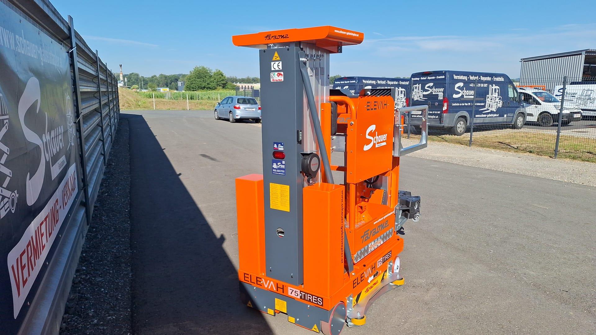 ELEVAH 75 Tires Kommissionierer www.schauer-gabelstapler.at ELEVAH 75 Tires Kommissionierer www.schauer-gabelstapler.at