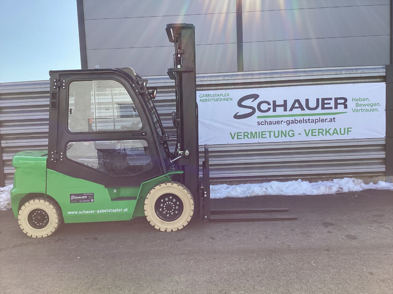 Noblelift CPD25 Elektro 4 Rad-Stapler www.schauer-gabelstapler.at