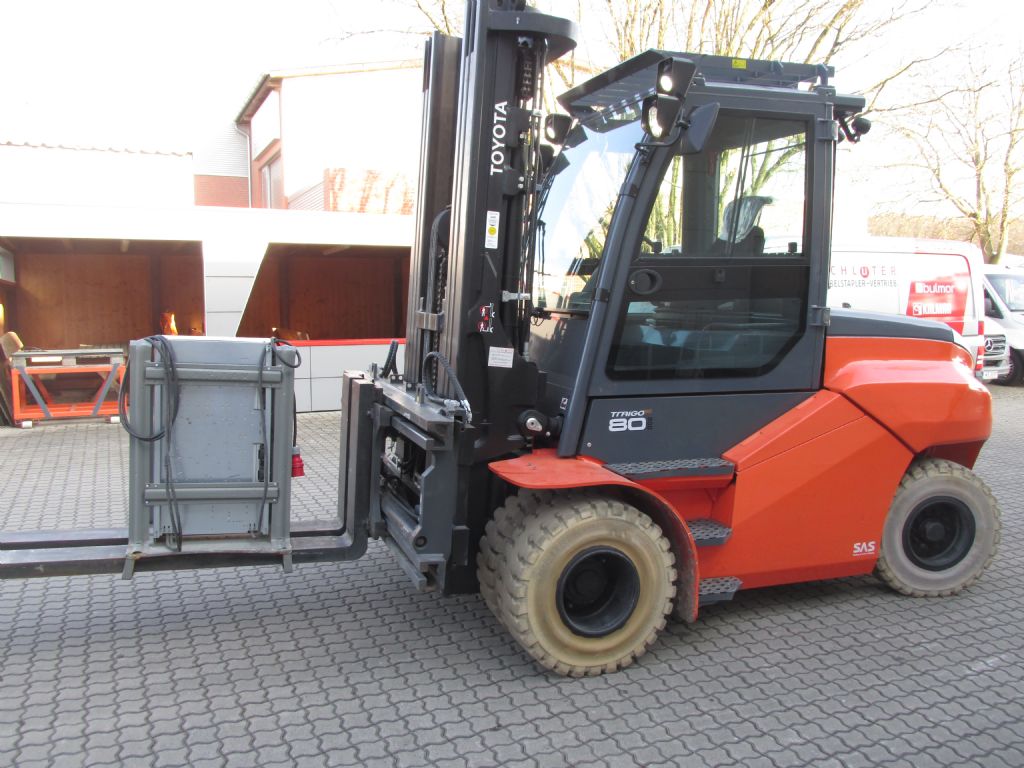 Toyota 9FBH80T Elektro 4 Rad-Stapler schlueter-gabelstapler.de
