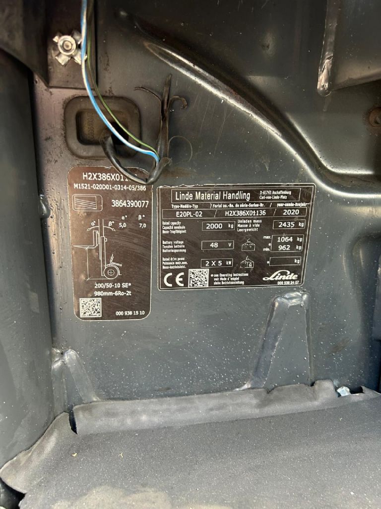 Linde-E20PL -02 EVO-Elektro 4 Rad-Stapler-www.gabelstapler-schmidt.de