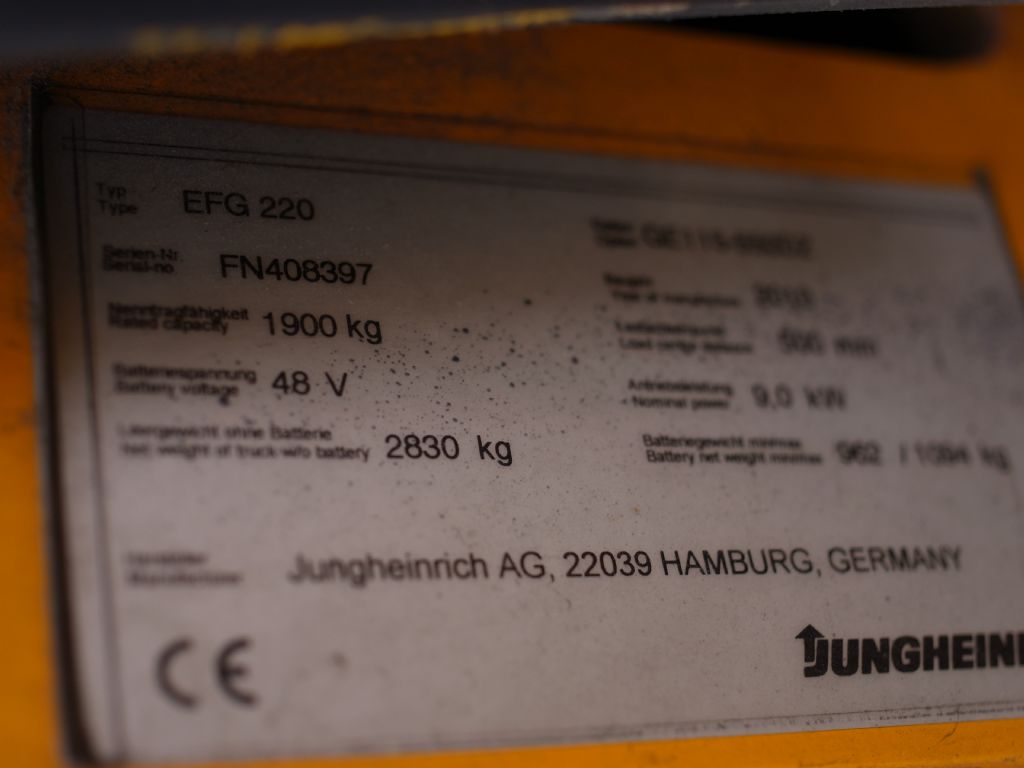 Jungheinrich-EFG220-Elektro 4 Rad-Stapler-www.gabelstapler-schmidt.de